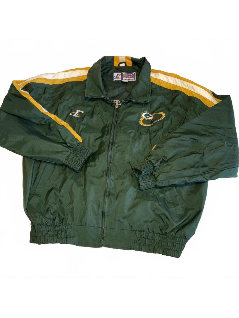Vintage 90s Green Bay Packers Y2K NFL Pro Line Men’s XL Jacket LogoAthletic